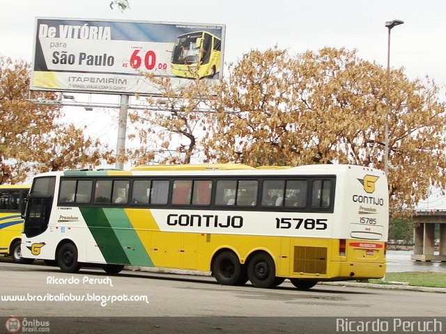 Empresa Gontijo de Transportes 15785 na cidade de Vitória, Espírito Santo, Brasil, por Ricardo Peruch. Número da foto: #221416.