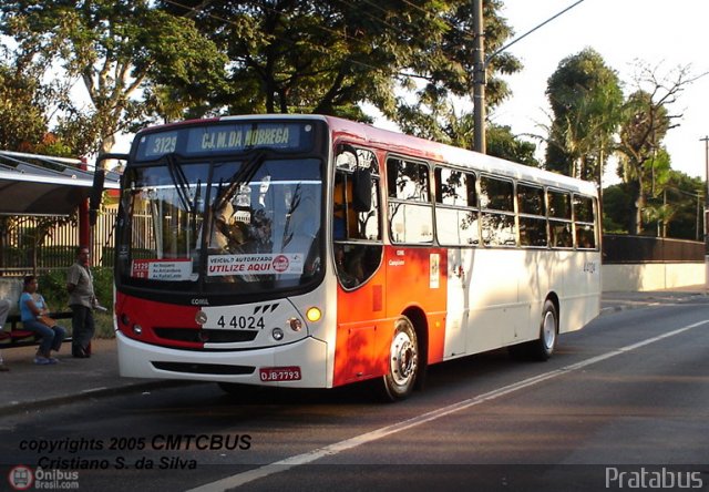 Nova Aliança  4 > Empresa de Transportes Novo Horizonte 4 4024 na cidade de São Paulo, São Paulo, Brasil, por Cristiano Soares da Silva. Número da foto: #221985.