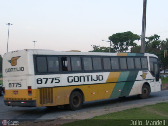 Empresa Gontijo de Transportes 8775 na cidade de Belo Horizonte, Minas Gerais, Brasil, por Júlio  Mandelli. ID da foto: 222157.