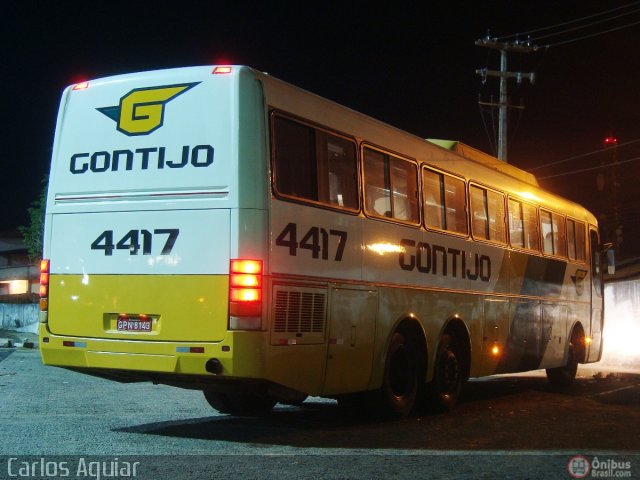 Empresa Gontijo de Transportes 4417 na cidade de Teresina, Piauí, Brasil, por Carlos Aguiar ®. Número da foto: #222255.