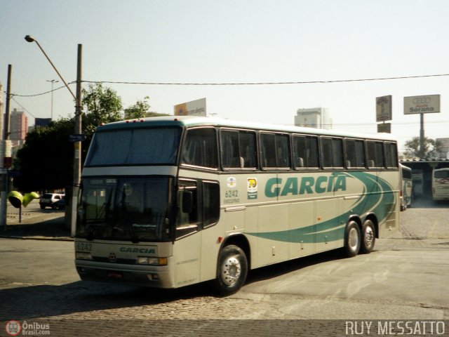 Viação Garcia 6242 na cidade de São Paulo, São Paulo, Brasil, por Ruy Messatto. Número da foto: #221540.