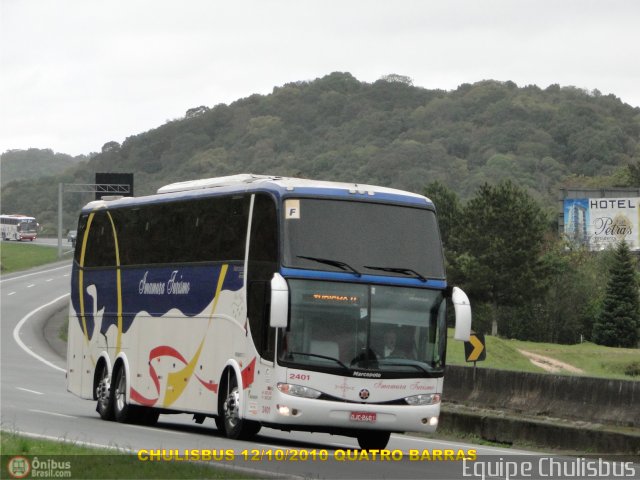 Imamura Turismo 2401 na cidade de Curitiba, Paraná, Brasil, por Paulo Roberto Chulis. Número da foto: #223010.