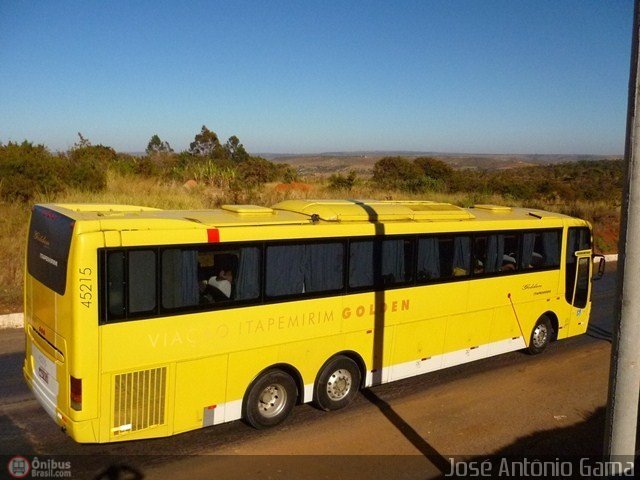 Viação Itapemirim 45215 na cidade de Gama, Distrito Federal, Brasil, por José Antônio Gama. Número da foto: #222551.