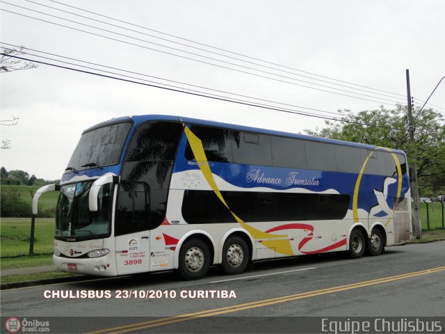 Advance Transatur 3898 na cidade de Curitiba, Paraná, Brasil, por Paulo Roberto Chulis. Número da foto: #223014.