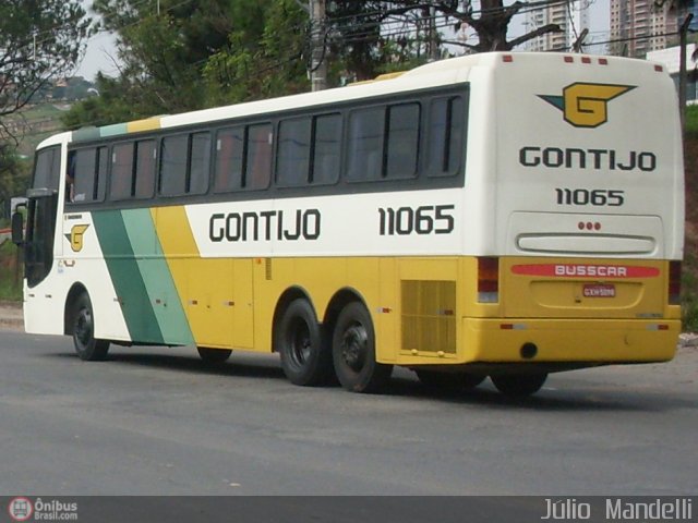 Empresa Gontijo de Transportes 11065 na cidade de Belo Horizonte, Minas Gerais, Brasil, por Júlio  Mandelli. Número da foto: #223725.