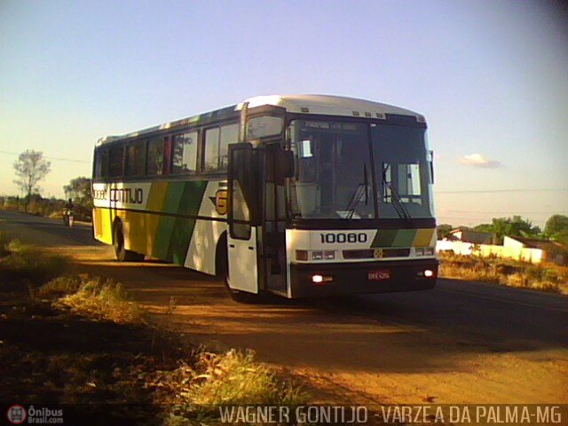 Empresa Gontijo de Transportes 10080 na cidade de Várzea da Palma, Minas Gerais, Brasil, por Wagner Gontijo Várzea da Palma-mg. ID da foto: 225006.