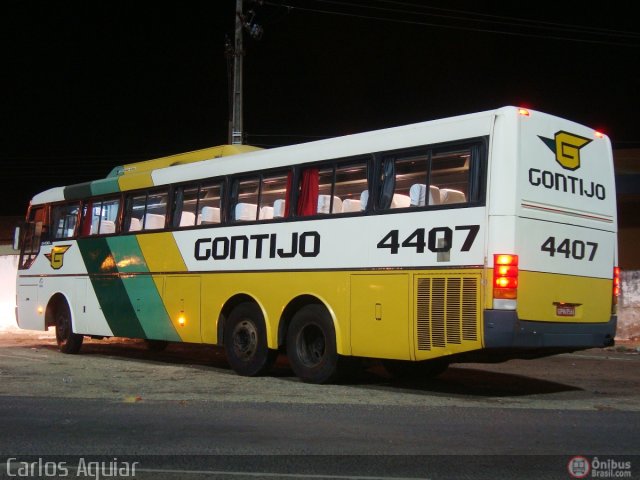 Empresa Gontijo de Transportes 4407 na cidade de Teresina, Piauí, Brasil, por Carlos Aguiar ®. ID da foto: 224909.