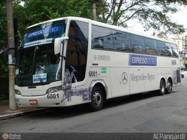 Expresso Luxo 6001 na cidade de São Paulo, São Paulo, Brasil, por Antonio Carlos Pangardi. Número da foto: #224767.