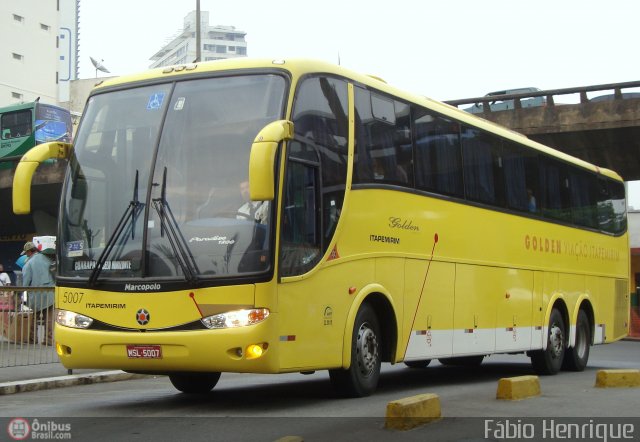 Viação Itapemirim 5007 na cidade de Belo Horizonte, Minas Gerais, Brasil, por Fábio Henrique. ID da foto: 208060.