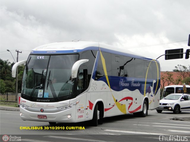 Advance Transatur 3109 na cidade de Curitiba, Paraná, Brasil, por Paulo Roberto Chulis. ID da foto: 226023.