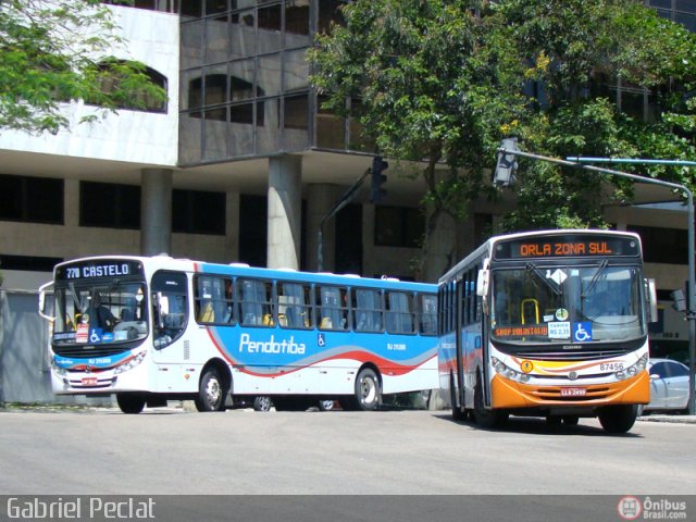 Expresso Pégaso 87456 na cidade de Rio de Janeiro, Rio de Janeiro, Brasil, por Gabriel Peclat. Número da foto: #227007.
