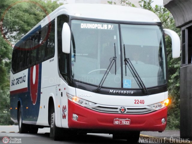 Viação São Cristóvão 2240 na cidade de São Paulo, São Paulo, Brasil, por Nerilton F.  ônibus. Número da foto: #227144.