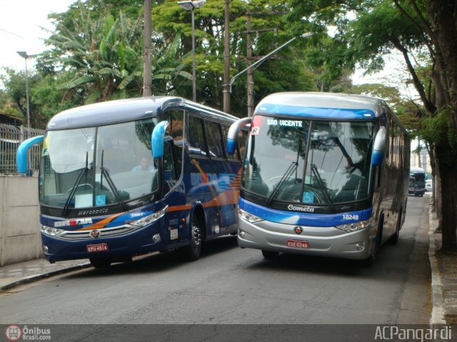 Viação Cometa 10248 na cidade de São Paulo, São Paulo, Brasil, por Antonio Carlos Pangardi. ID da foto: 226464.