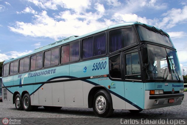 Transnorte - Transporte e Turismo Norte de Minas 55000 na cidade de Montes Claros, Minas Gerais, Brasil, por Carlos Eduardo Lopes. Número da foto: #210157.