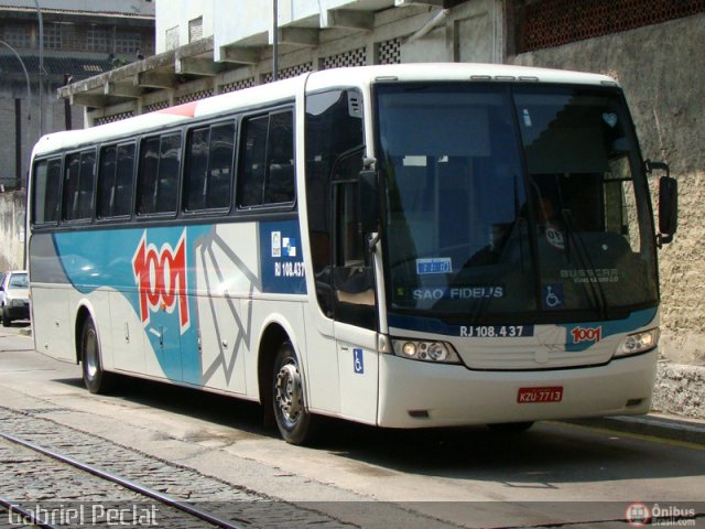 Auto Viação 1001 RJ 108.437 na cidade de Rio de Janeiro, Rio de Janeiro, Brasil, por Gabriel Peclat. ID da foto: 211108.