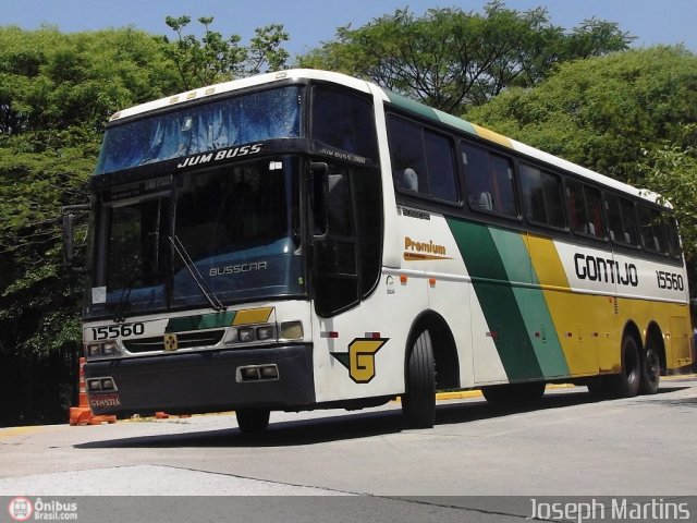 Empresa Gontijo de Transportes 15560 na cidade de São Paulo, São Paulo, Brasil, por Joseph Martins. ID da foto: 227570.