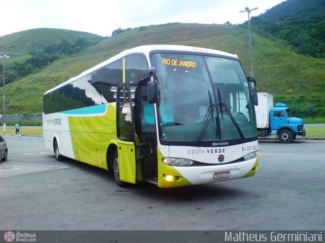 Costa Verde Transportes RJ 217.012 na cidade de Mangaratiba, Rio de Janeiro, Brasil, por Matheus Germiniani. Número da foto: #227374.