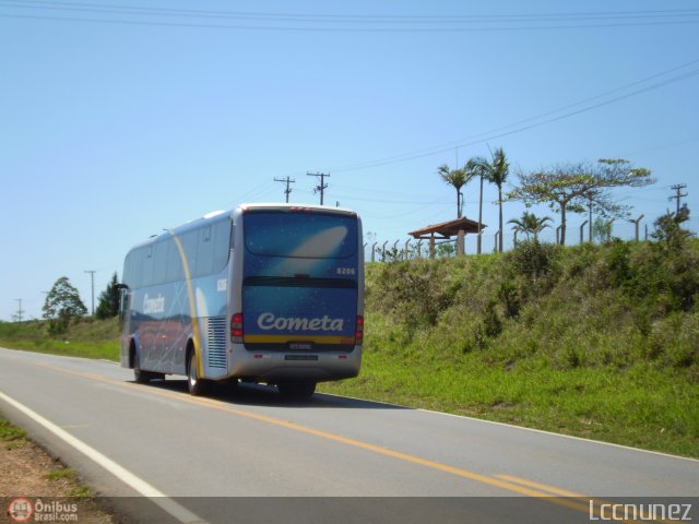 Viação Cometa 8206 na cidade de São Miguel Arcanjo, São Paulo, Brasil, por Luis Nunez. Número da foto: #235123.