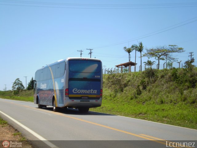 Viação Cometa 8206 na cidade de São Miguel Arcanjo, São Paulo, Brasil, por Luis Nunez. ID da foto: 235123.