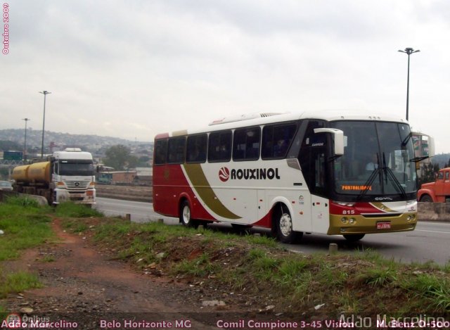 Rouxinol 815 na cidade de Belo Horizonte, Minas Gerais, Brasil, por Adão Raimundo Marcelino. Número da foto: #235218.