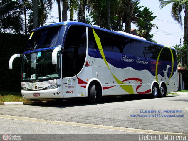 Advance Transatur 3896 na cidade de São Paulo, São Paulo, Brasil, por Cleber C.  Moreira. Número da foto: #236434.