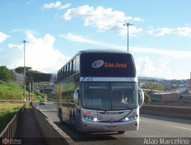 São José Viagens 4400 na cidade de Belo Horizonte, Minas Gerais, Brasil, por Adão Raimundo Marcelino. ID da foto: 236484.