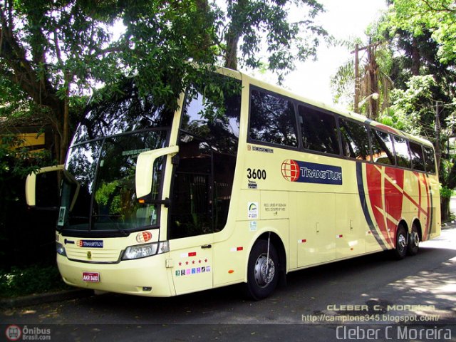 TransTupi Turismo e Fretamento 3600 na cidade de São Paulo, São Paulo, Brasil, por Cleber C.  Moreira. Número da foto: #236440.