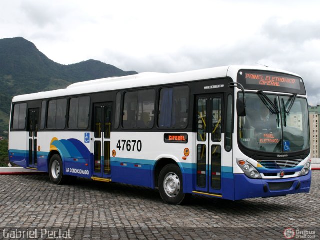 Viação Redentor 47670 na cidade de Rio de Janeiro, Rio de Janeiro, Brasil, por Gabriel Peclat. ID da foto: 236986.