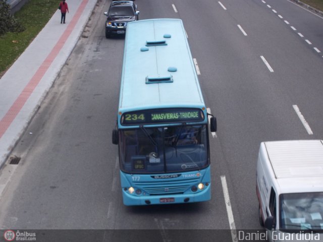 Transol Transportes Coletivos 177 na cidade de Florianópolis, Santa Catarina, Brasil, por Daniel Guardiola. Número da foto: #236979.