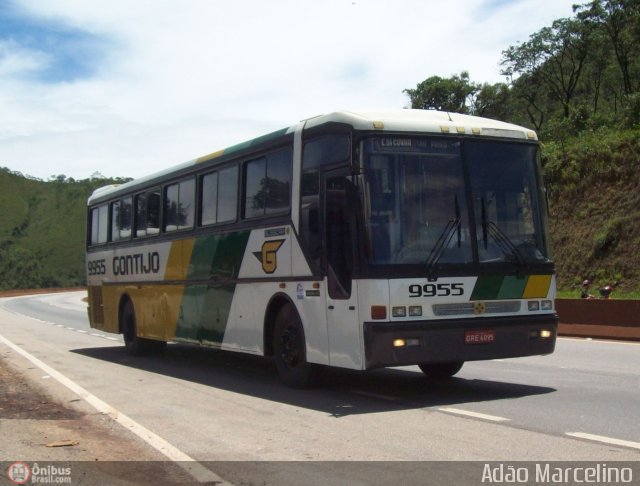 Empresa Gontijo de Transportes 9955 na cidade de Igarapé, Minas Gerais, Brasil, por Adão Raimundo Marcelino. ID da foto: 237979.