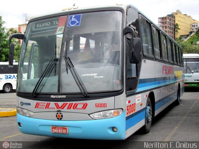 Empresa de Ônibus Vila Elvio 5000 na cidade de Aparecida, São Paulo, Brasil, por Nerilton F. ônibus. Número da foto: #237721.