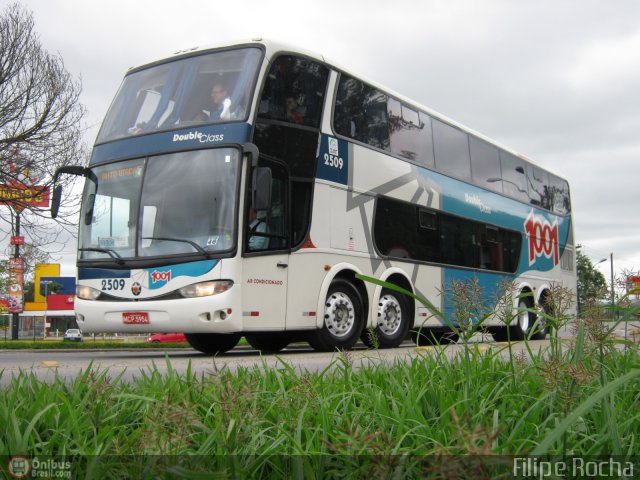 Auto Viação 1001 2509 na cidade de Resende, Rio de Janeiro, Brasil, por Filipe Rocha. Número da foto: #238617.