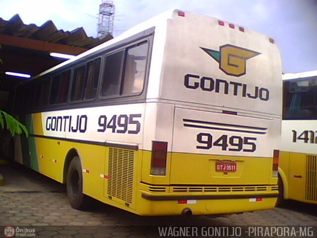 Empresa Gontijo de Transportes 9495 na cidade de Várzea da Palma, Minas Gerais, Brasil, por Wagner Gontijo Várzea da Palma-mg. ID da foto: 240025.