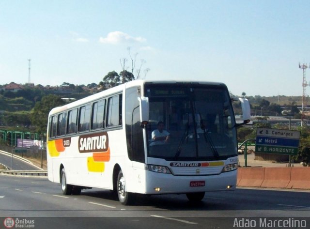 Saritur - Santa Rita Transporte Urbano e Rodoviário 13030 na cidade de Contagem, Minas Gerais, Brasil, por Adão Raimundo Marcelino. Número da foto: #240428.