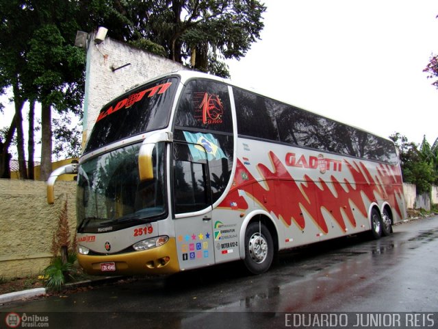 Auto Viação Gadotti 2519 na cidade de São Paulo, São Paulo, Brasil, por EDUARDO - SOROCABUS. Número da foto: #240403.