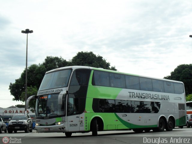Transbrasiliana Transportes e Turismo 50921 na cidade de Goiânia, Goiás, Brasil, por Douglas Andrez. Número da foto: #241569.