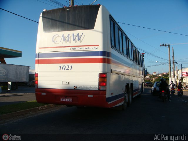 CMW Transportes 1021 na cidade de Bragança Paulista, São Paulo, Brasil, por Antonio Carlos Pangardi. Número da foto: #228244.
