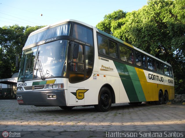 Empresa Gontijo de Transportes 15160 na cidade de Governador Valadares, Minas Gerais, Brasil, por Harllesson Santana Santos. Número da foto: #228493.