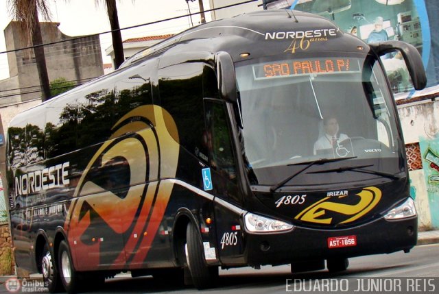 Expresso Nordeste 4805 na cidade de Sorocaba, São Paulo, Brasil, por EDUARDO - SOROCABUS. ID da foto: 242458.