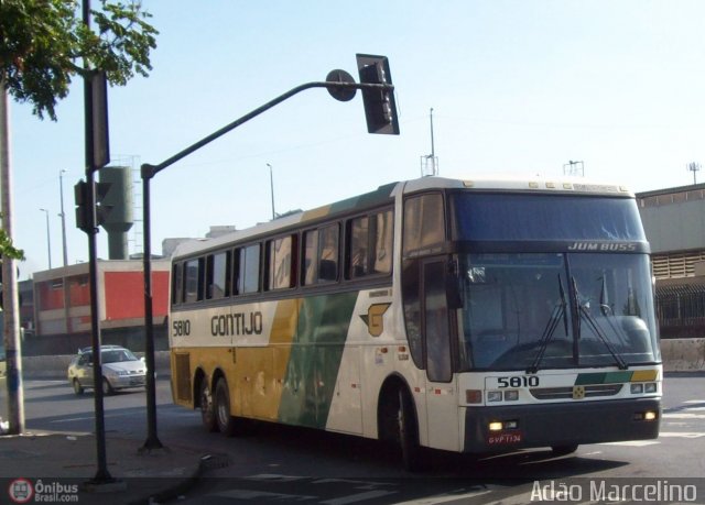 Empresa Gontijo de Transportes 5810 na cidade de Belo Horizonte, Minas Gerais, Brasil, por Adão Raimundo Marcelino. Número da foto: #243211.