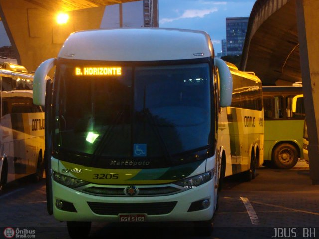 Empresa Gontijo de Transportes 3205 na cidade de Belo Horizonte, Minas Gerais, Brasil, por Jones Bh. ID da foto: 242559.