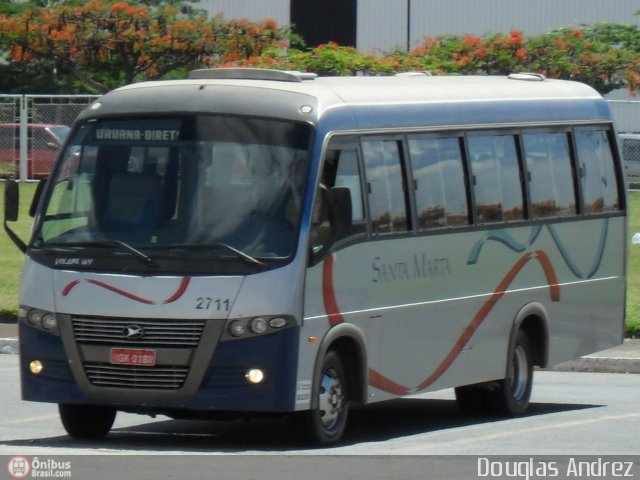 Expresso Santa Marta 2711 na cidade de Goiânia, Goiás, Brasil, por Douglas Andrez. Número da foto: #242894.
