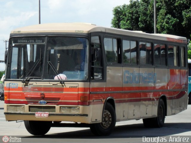 Auto Viação Goianésia 118003-1 na cidade de Goiânia, Goiás, Brasil, por Douglas Andrez. ID da foto: 243754.