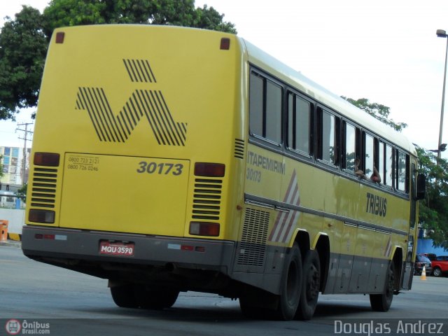 Viação Itapemirim 30173 na cidade de Goiânia, Goiás, Brasil, por Douglas Andrez. ID da foto: 244481.