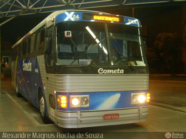 Viação Cometa 1224 na cidade de São Paulo, São Paulo, Brasil, por Alexandre  Magnus. Número da foto: #244771.