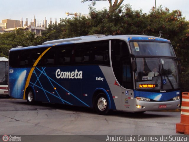 Viação Cometa 5530 na cidade de São Paulo, São Paulo, Brasil, por André Luiz Gomes de Souza. ID da foto: 245989.