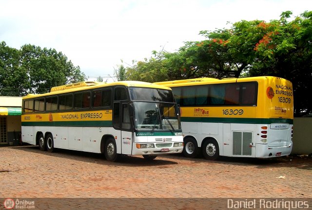 Nacional Expresso 16355 na cidade de Maringá, Paraná, Brasil, por Daniel Rodrigues. Número da foto: #247146.