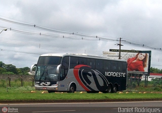 Expresso Nordeste 4330 na cidade de Maringá, Paraná, Brasil, por Daniel Rodrigues. Número da foto: #247992.