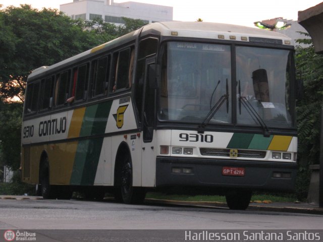 Empresa Gontijo de Transportes 9310 na cidade de São Paulo, São Paulo, Brasil, por Harllesson Santana Santos. Número da foto: #247682.