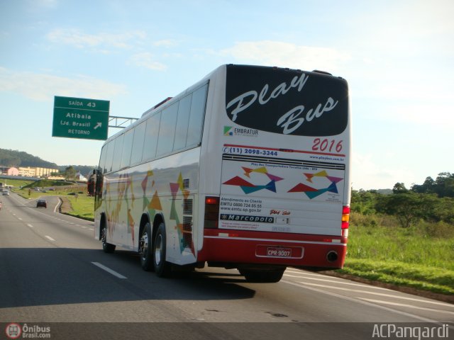 Play Bus Turismo 2016 na cidade de Atibaia, São Paulo, Brasil, por Antonio Carlos Pangardi. Número da foto: #248870.